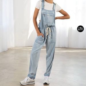 Lovestitch 100% Tencel Overalls, Sz Large